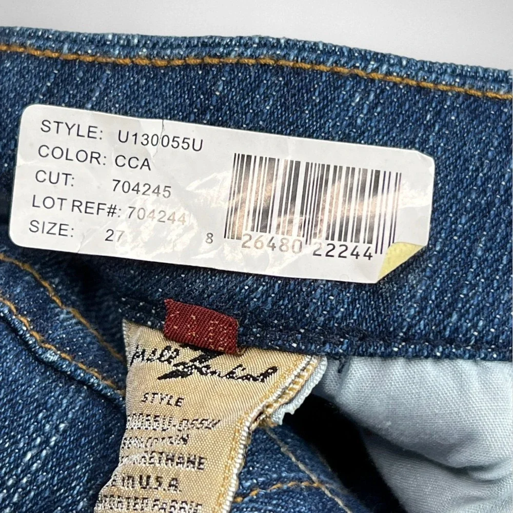 NWT 7 FOR‎ ALL MANKIND 27 Wide Leg Jeans